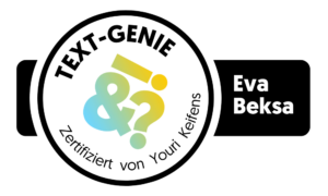 SIEGEL über die Zertifizierung zur verkaufspsychologischer Copywriterin